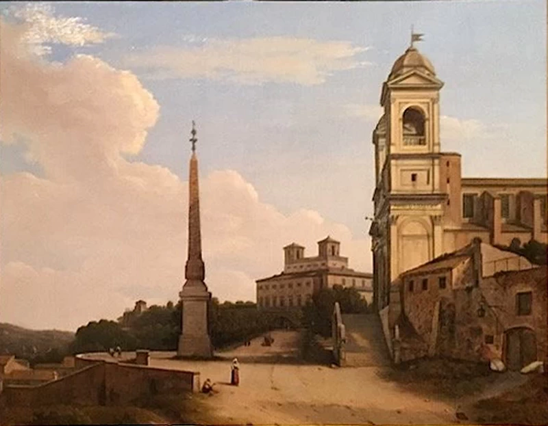 Trinità dei Monti e l'Accademia di Francia - Museo Palazzo Braschi